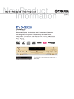 Yamaha DVDS-520 - Brochure